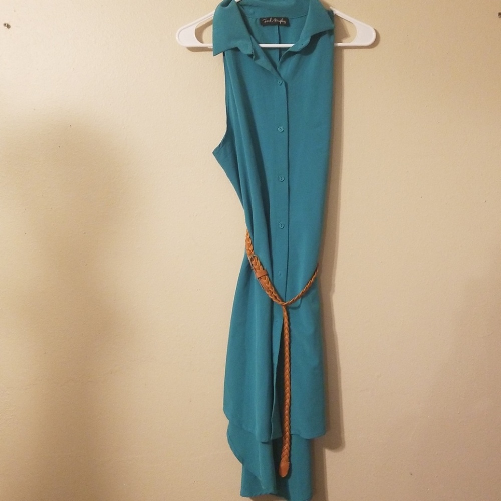 Button down dress